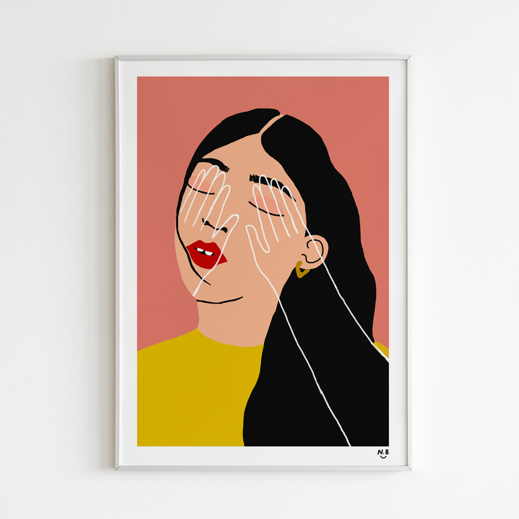 Comfort Me Art Print