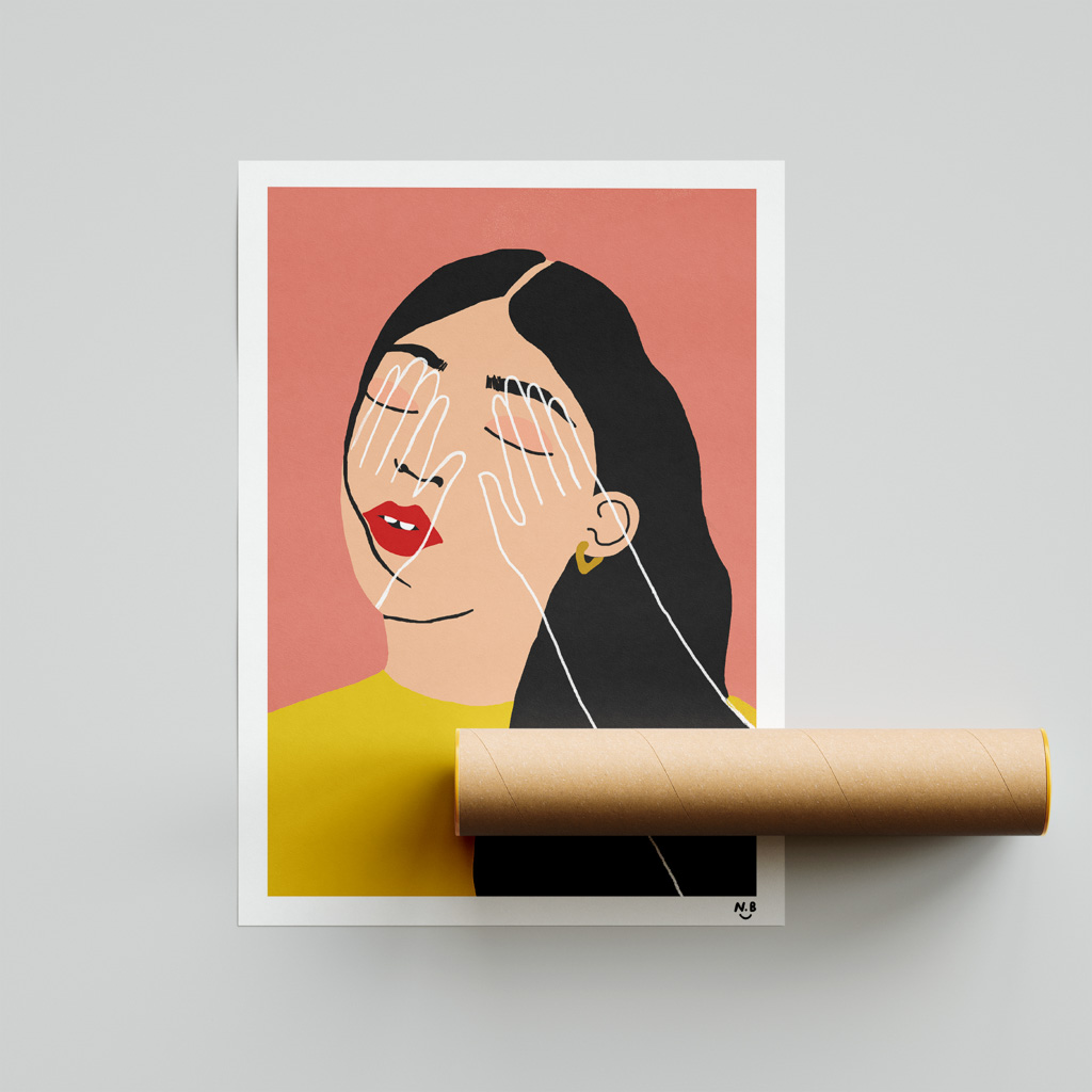 Comfort Me Art Print