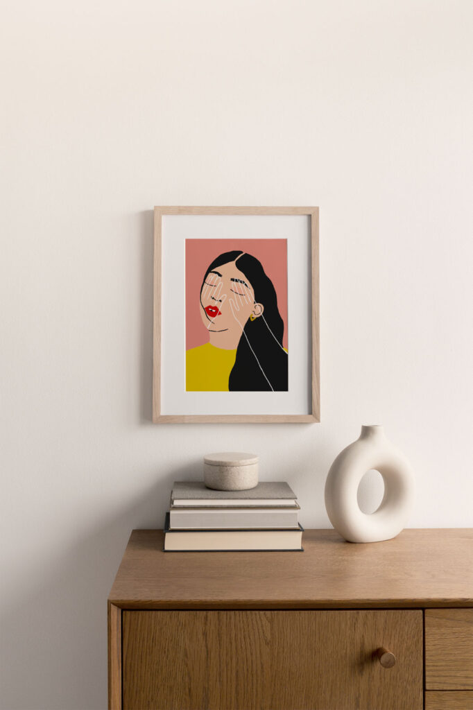 Comfort Me Art Print - Collective Memory