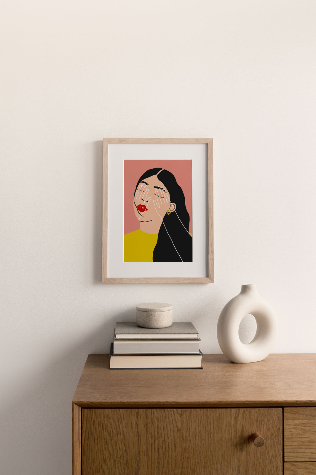Comfort Me Art Print