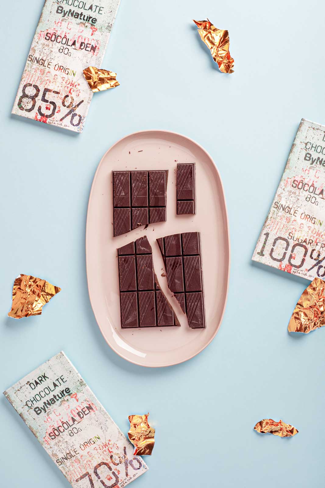 Handmade dark Chocolate made in Vietnam - single origin Cocoa form Vietnam