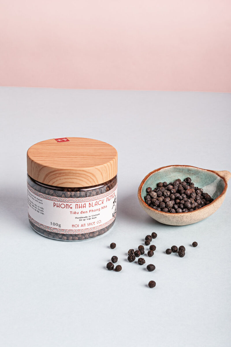 Phong Nha Roasted Black Pepper available in Collective Memory Gift shop in hanoi