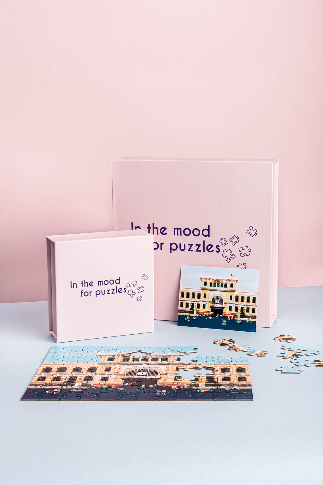 Sai Gon Central Post Office Jigsaw Puzzle Sai Gon Post Office Jigsaw Puzzle You can buy at Collective Memory Gift shop in hanoi