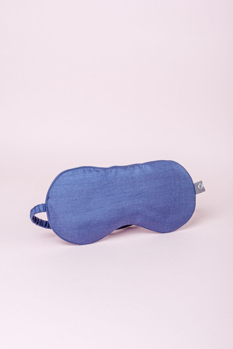 Silk Eye Mask Glaucous Color available in Collective Memory Gift shop in hanoi
