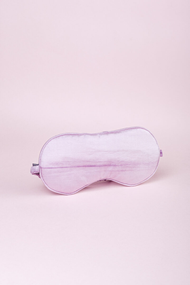 Silk Eye Mask Light Purple Color available in Collective Memory Gift shop in hanoi