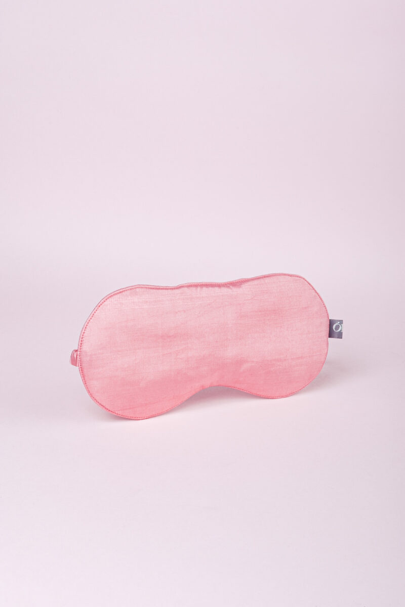 Silk Eye Mask Pink Color available in Collective Memory Gift shop in hanoi