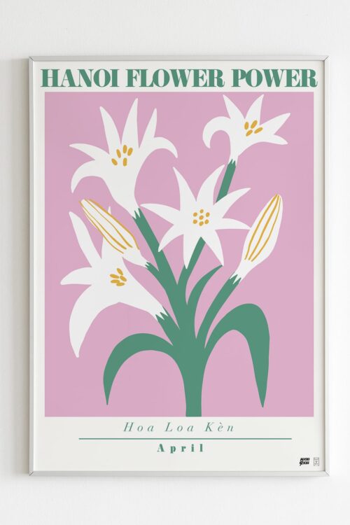 April White Lily Flower