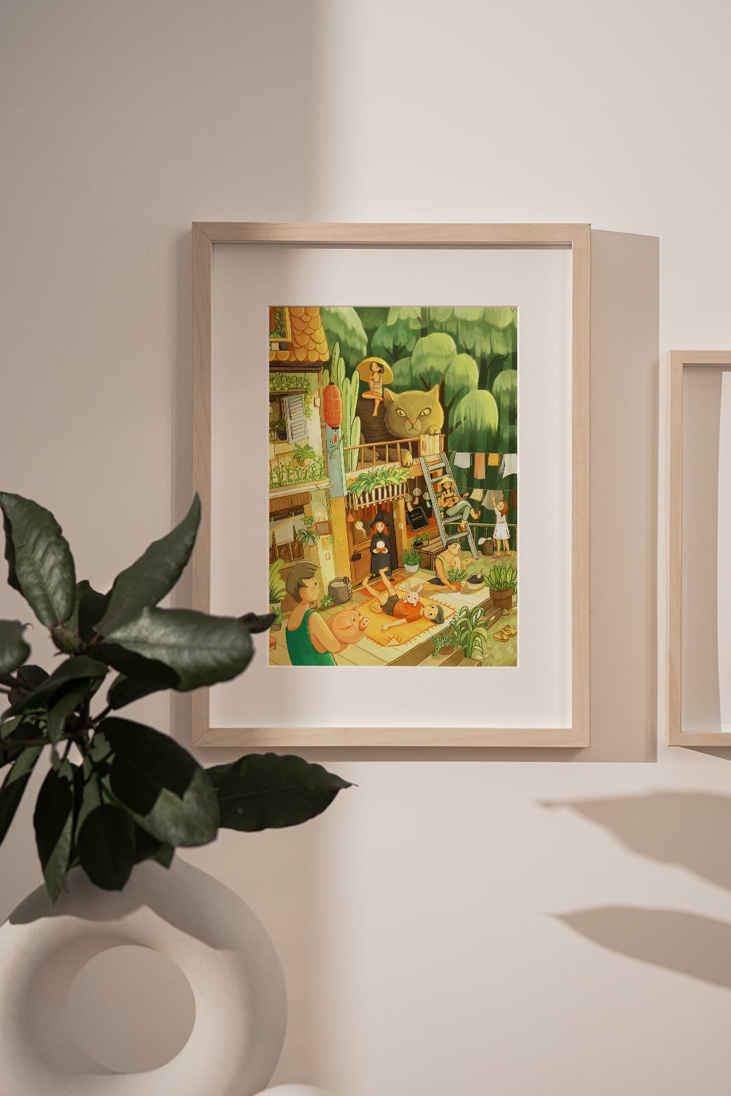 A day in the forest illustration 1