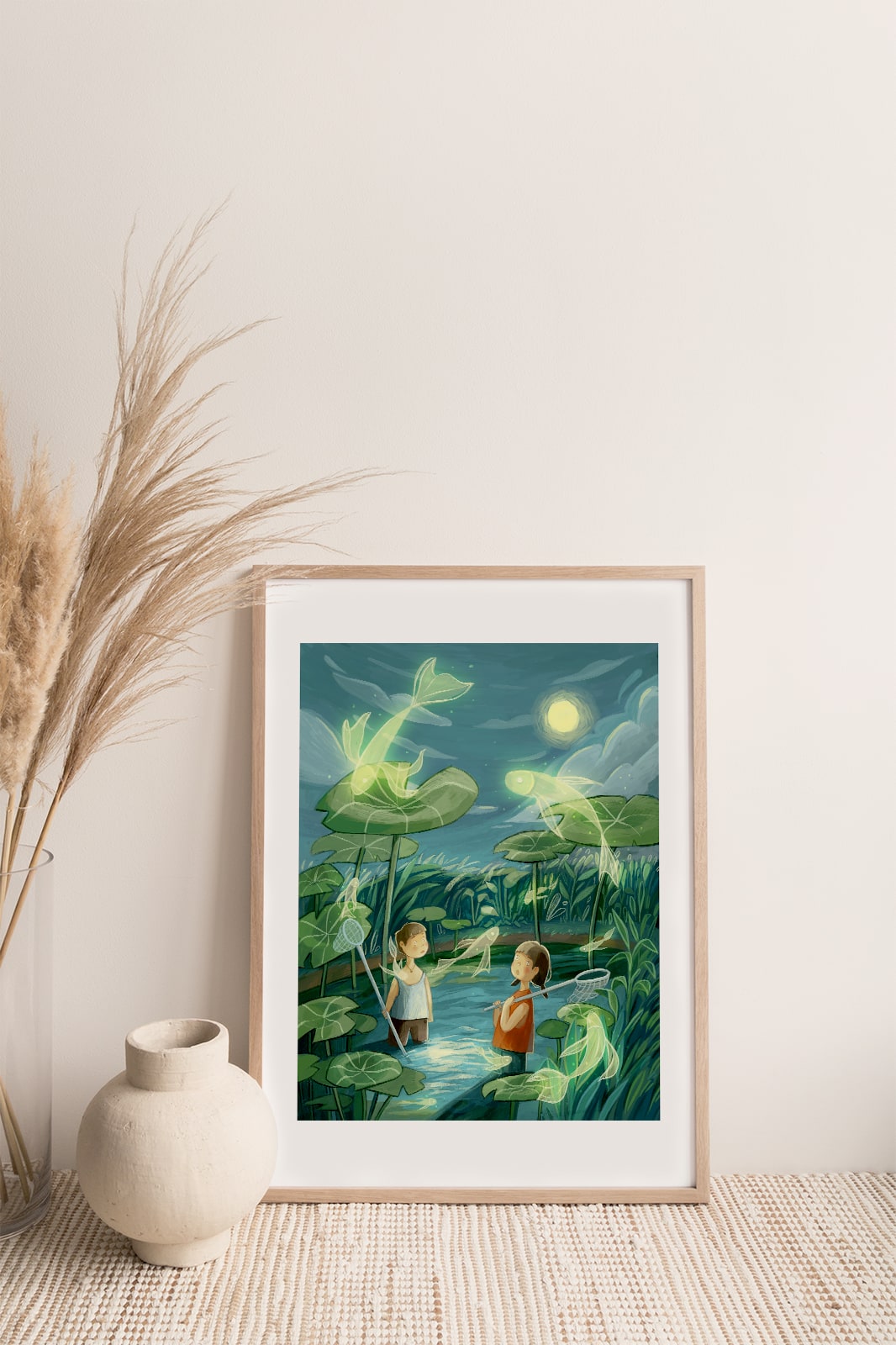 Catching Fish illustration