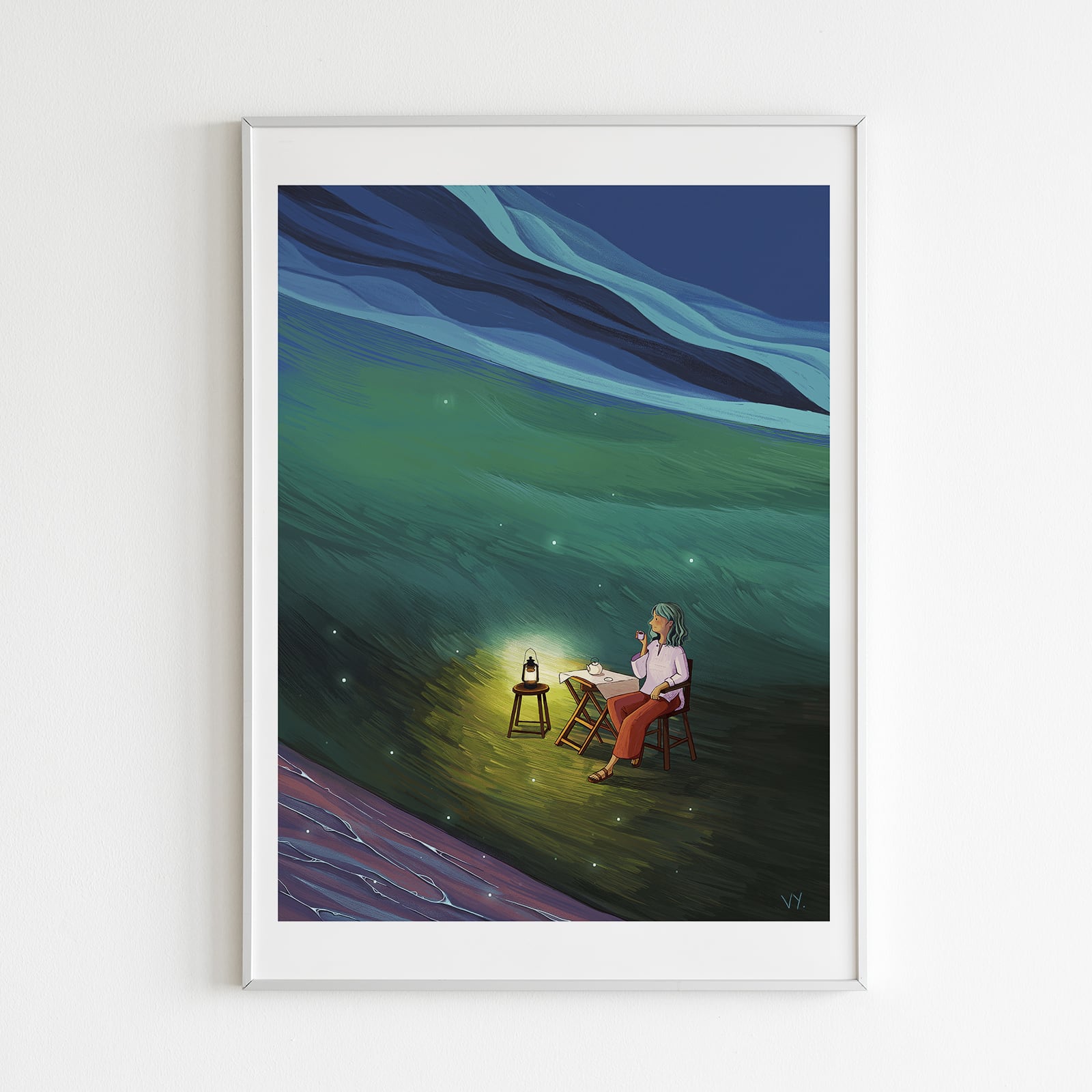 I Have an Appointment With Life Illustration