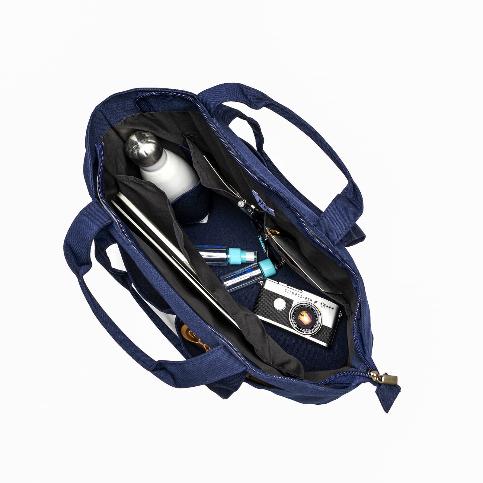 Large Tote Bag for Men French Navy Color