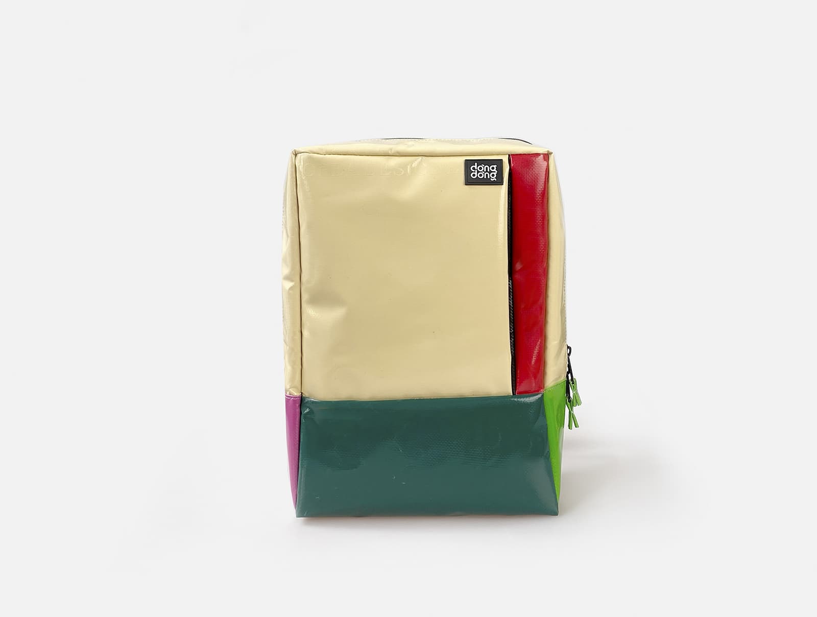 Recycled Backpack Cream Color made in Vietnam