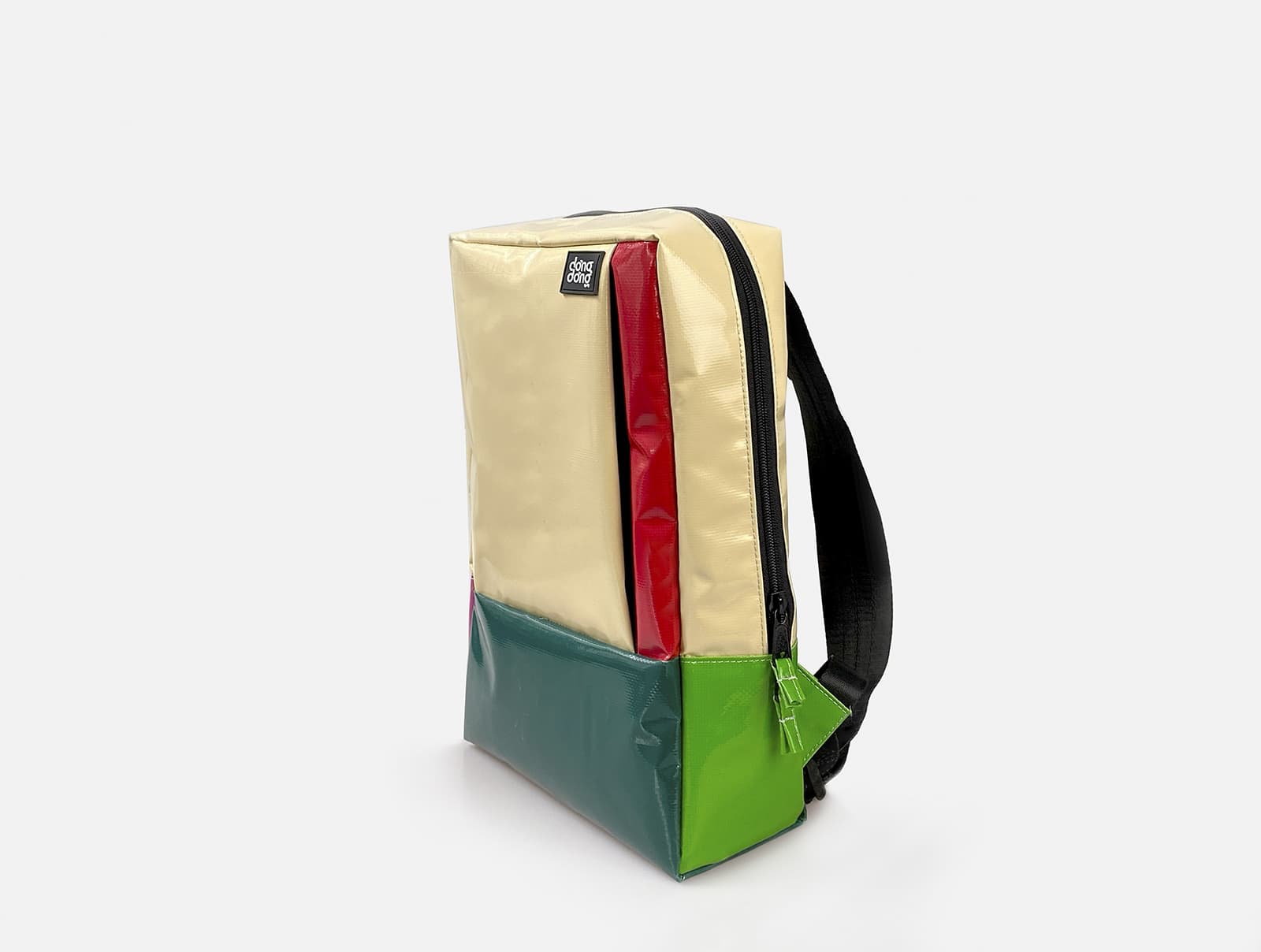 Recycled Backpack Cream Color made in Vietnam