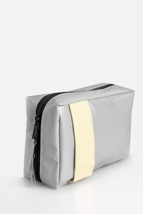 Recycled Toiletry bag Grey Color