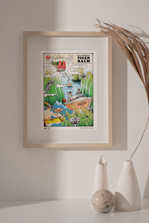 Tiger Balm Poster - One day in the bay