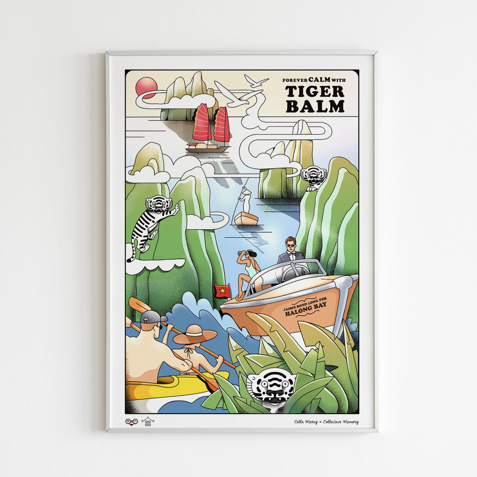 Tiger Balm Poster - One Day in the Bay - Collective Memory