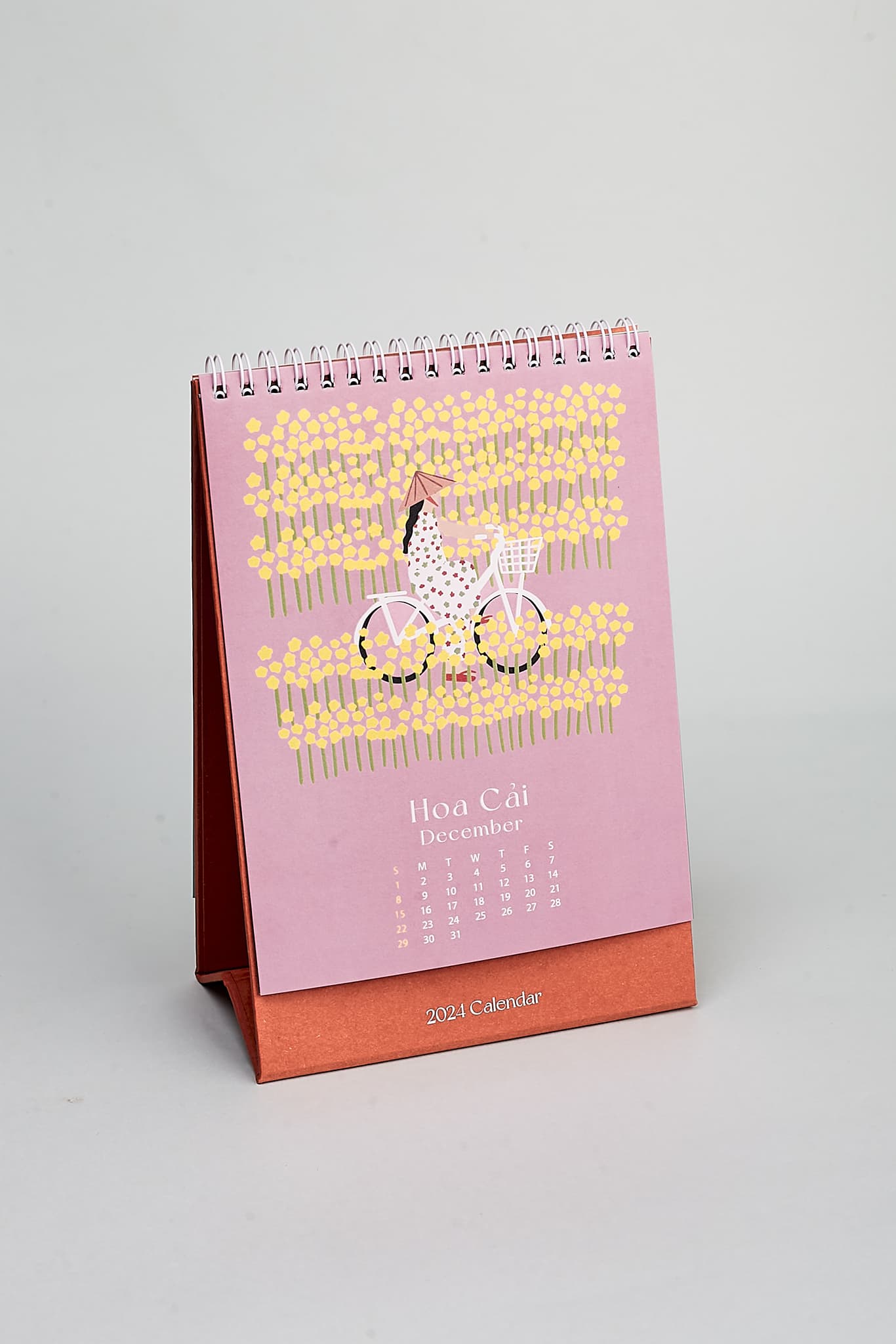 Hanoi Flower Power 2024 Calendar - designed and printed in Vietnam