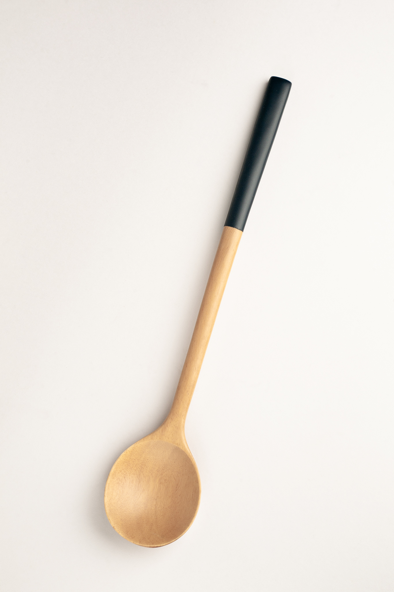 Wooden Spoon in French Navy Lacquer Wooden Spoon in French Navy Lacquer